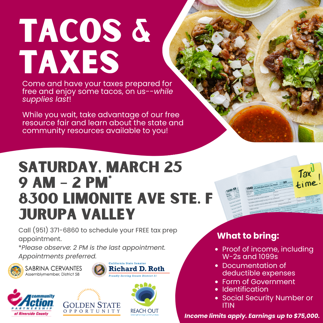 Taco's and Taxes