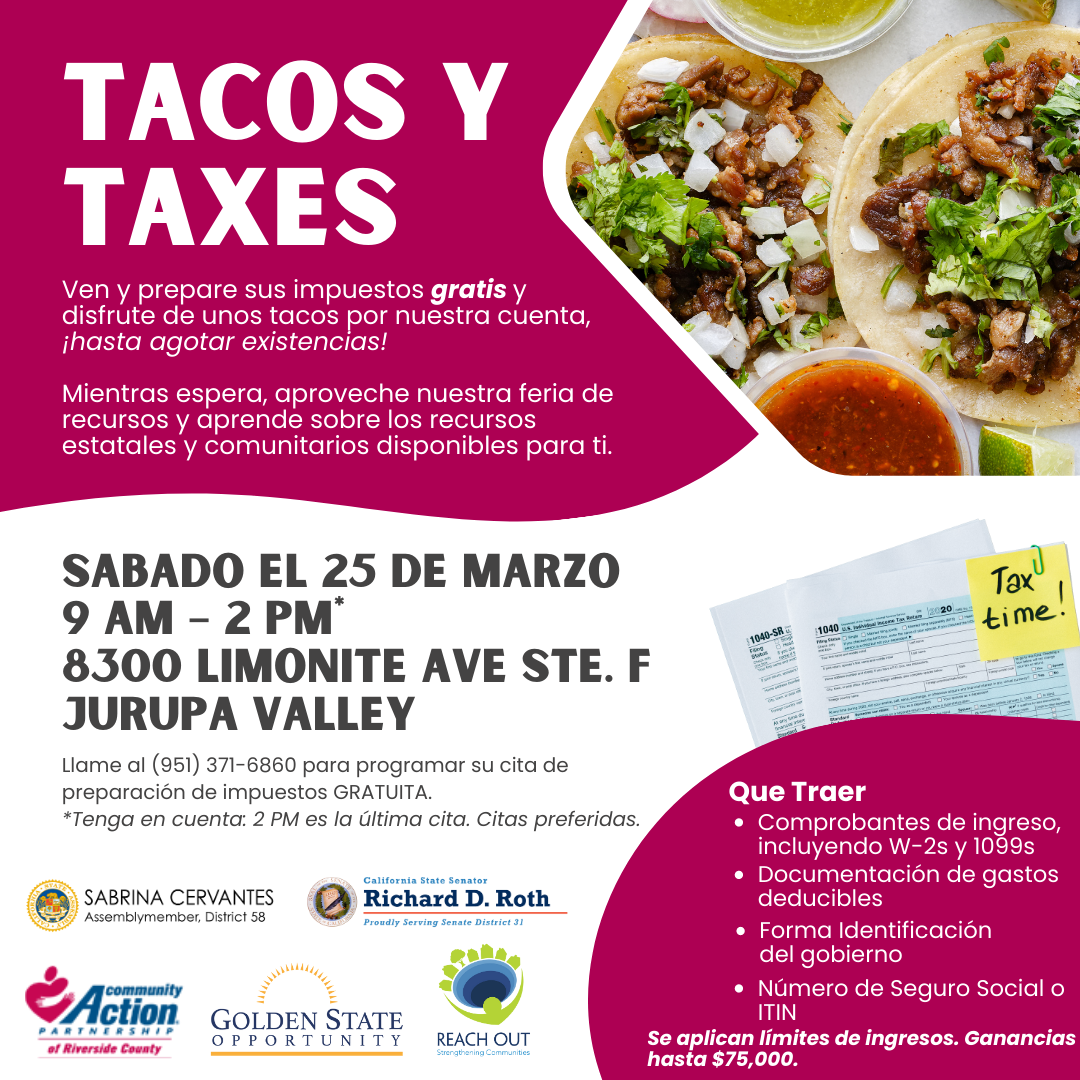 Taco's and Taxes