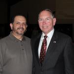 Senator Richard D. Roth and Oscar Valdepeña, President/CEO of Moreno Valley Chamber of Commerce