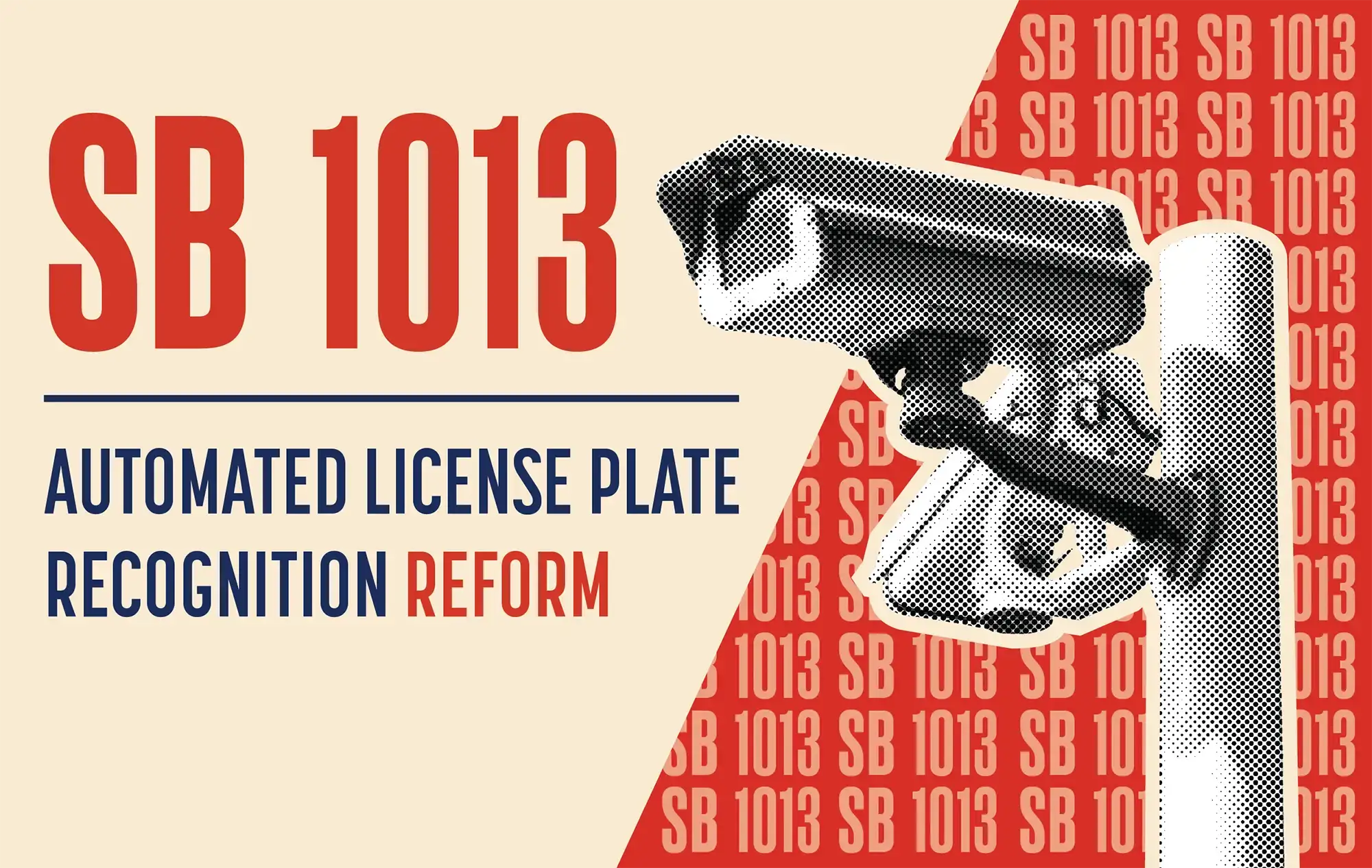 SB 1013 Automated License Plate Recognition Reform